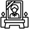 豎立靈堂